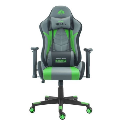 SILLA GAMING CROMAD CR1143 SERIE PHOENIX VERDE